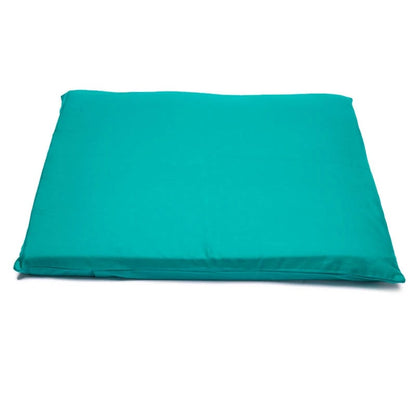 Meditation Mat Zabuton | Μαξιλάρι Διαλογισμού Zabuton 4o Chakra (γέμιση: αφρολέξ) - πράσινο.Διαστάσεις 65 x 65 x 5 cm - mykarma.gr