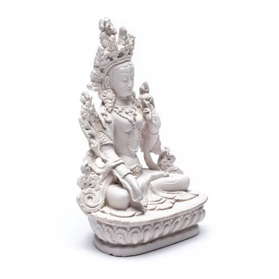 Αγαλμα Λευκή Τάρα-White Tara .Διαστάσεις: 15 εκ - mykarma.gr