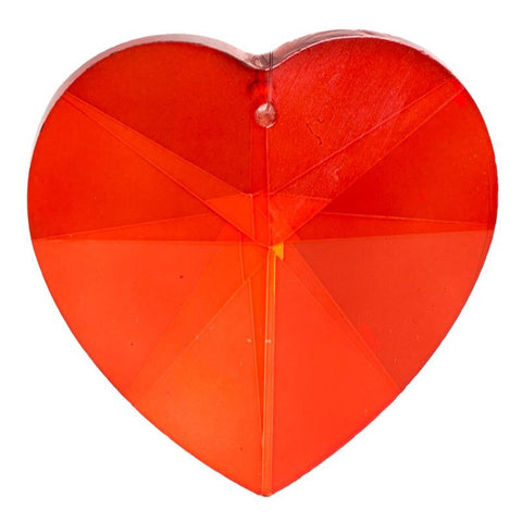 Κρύσταλλοι Feng Shui - Sun Catcher Κρύσταλλο Κόκκινη Καρδιά. Μέγεθος 5 x 5 εκ. - mykarma.gr