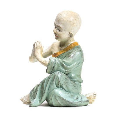 Yoga μοναχός Namaste - πράσινο.Βάρος: 300 g. Διαστάσεις: 13 × 8,5 × 14,5 cm. - mykarma.gr