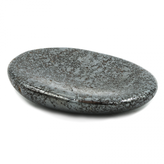 Worry πέτρα- Αιματίτη-Hematite .Διαστάσεις: 3,5 εκ. - mykarma.gr