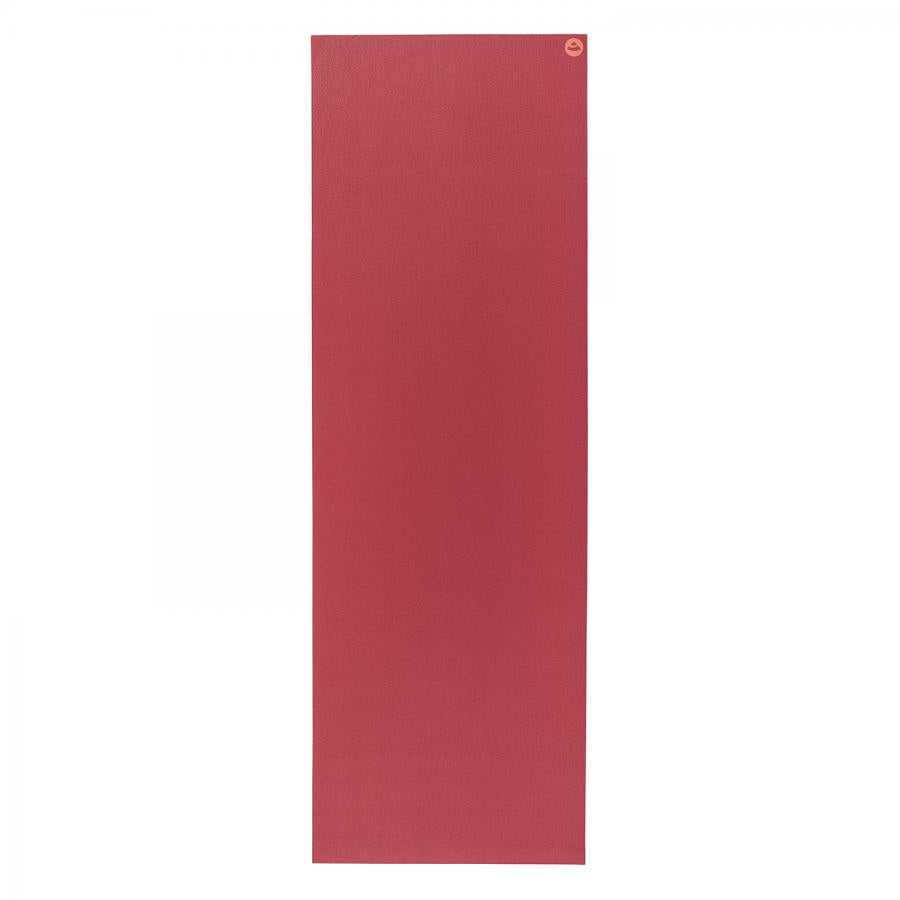 Bodhi στρώμα γιόγκα Premium Rishikesh PVC με δύο ελαστικούς ιμάντες- burgundy  183 x 60 cm, 4.5 mm - mykarma.gr