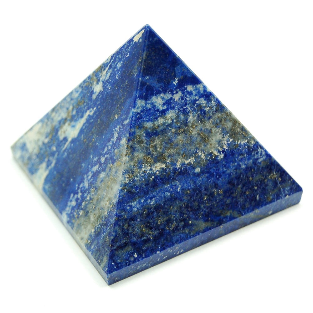 Πυραμίδα Λάπις Λάζουλι(Lapis Lazuli).Διαστάσεις 2,3 x 2,3 cm - mykarma.gr