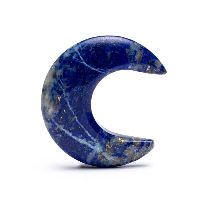 Σελήνη από Λάπις Λάζουλι (Lapis Lazuli)   4 cm - mykarma.gr