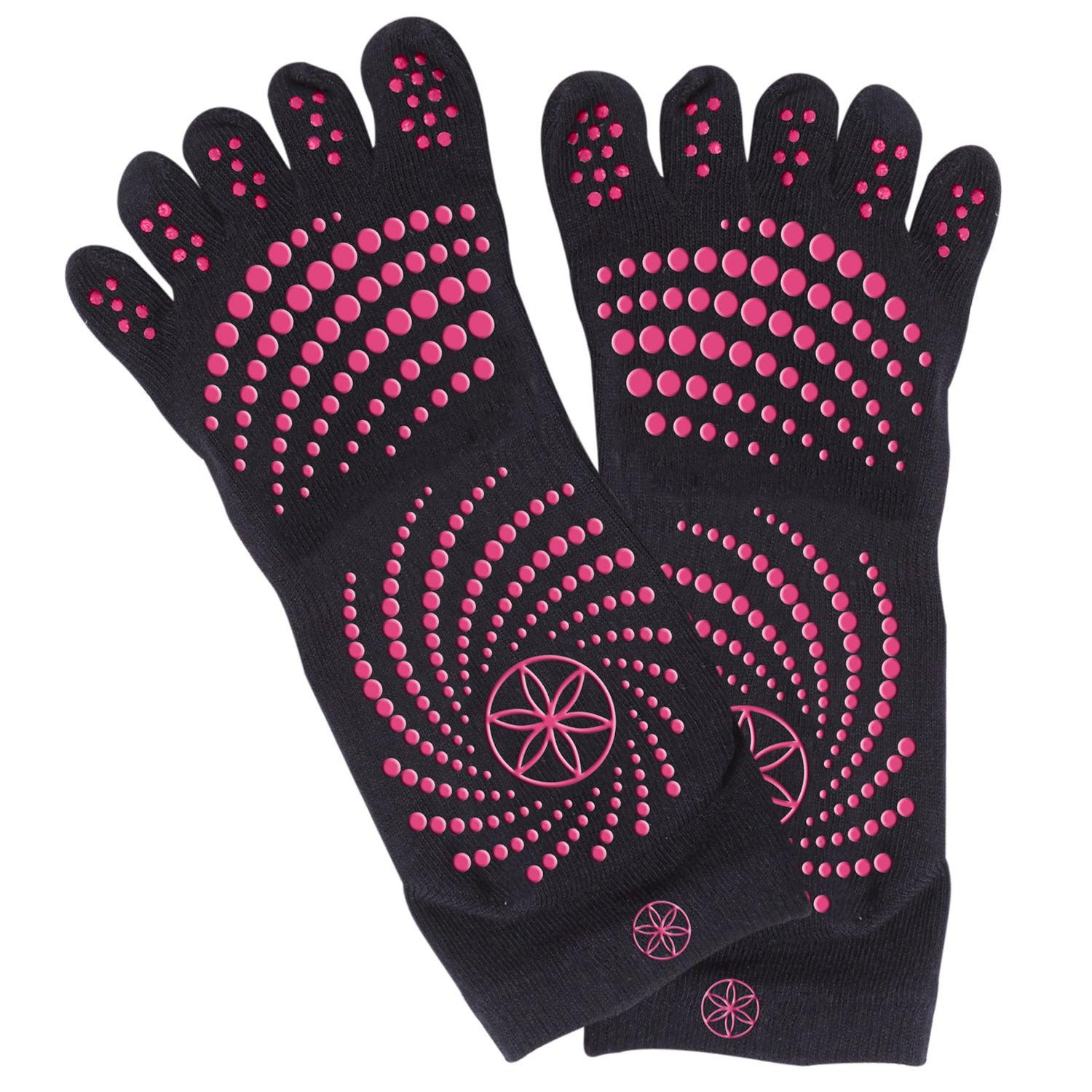 Gaiam Full Toe Grippy Socks | Αντιολισθητικές κάλτσες με κλειστά δάκτυλα. - mykarma.gr