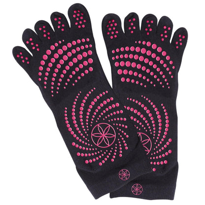 Gaiam Full Toe Grippy Socks | Αντιολισθητικές κάλτσες με κλειστά δάκτυλα. - mykarma.gr