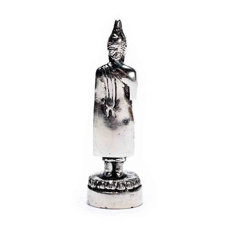 Βουδιστικό Μικρό Άγαλμα Sunday Buddha - φέρνει τύχη για όσους έχουν γεννηθεί την Κυριακή - ορείχαλκος.Διαστάσεις: 9,8  x 2,7 cm - mykarma.gr