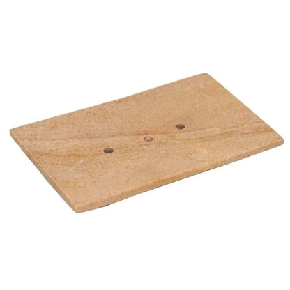 Βάση για σαπούνι από sandstone. Διαστάσεις: 14 x 9 x 2 cm - mykarma.gr