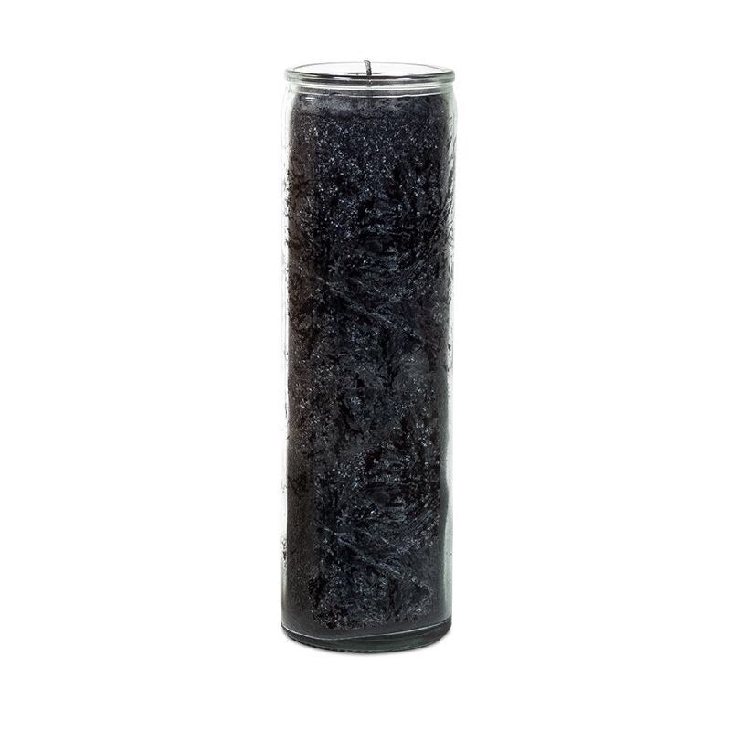 Αρωματικό κερί στεαρίνης Black Forest με αιθέρια έλαια Cedar, Junper, Lavender- σε γυάλινο δοχείο.Μέγεθος:21x6.5 εκ Χρόνος καύσης: 100 ώρες. Χρώμα: Μαύρο. - mykarma.gr
