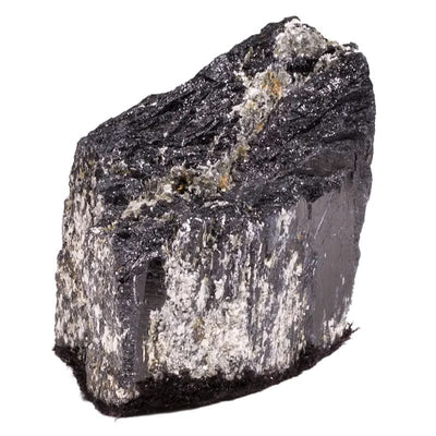Φυσικό ορυκτό πέτρωμα -Μαύρη Τουρμαλίνη (Black Tourmaline) πέτρα τραχύ σε διαφορετικά μεγέθη - mykarma.gr