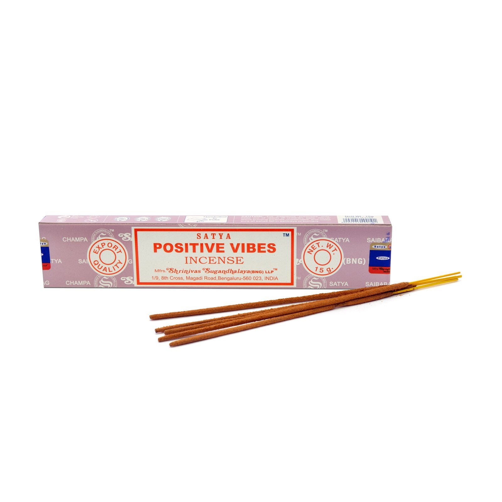 Αρωματικά Στικ Satya Positive Vibes.Βάρος: 15 g - mykarma.gr