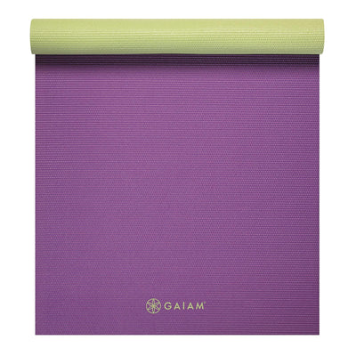 Gaiam Στρωμα Yoga Grape Cluster - 2 χρώματα στο ίδιο στρώμα(2 όψεις) Διαστάσεις: Μήκος: 173 εκ Πλάτος: 61 εκ Πάχος: 4 mm - mykarma.gr
