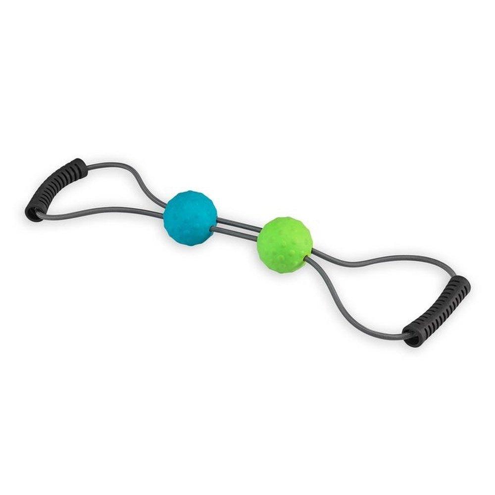 Gaiam Dual Trigger Point Massager - 2 Μπάλες Μασάζ διαφορετικής πυκνοτητας σε διπλό καλώδιο - mykarma.gr