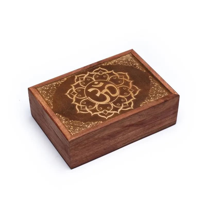 Κουτί κοσμημάτων Tarot-Ohm.Διαστάσεις: 17,5 × 13 × 6,5 cm. - mykarma.gr