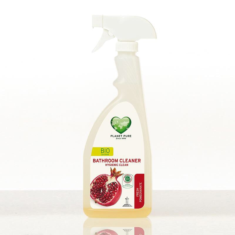 Bio Planet Pure-Οργανικό Καθαριστικό για μπάνιο και τουαλέτες σε σπρέι - Fresh Pomegranate-510ml. - mykarma.gr