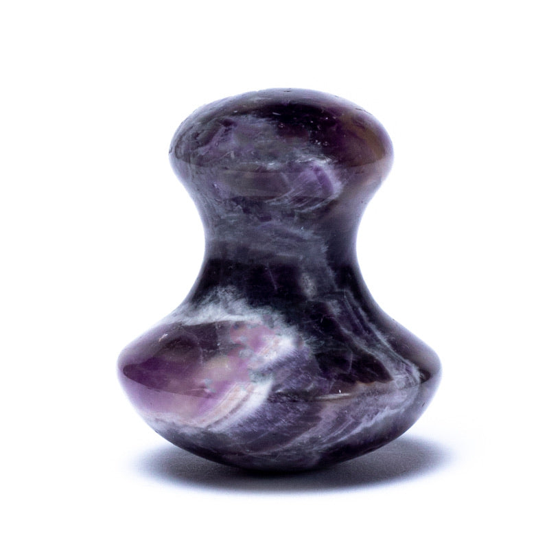 Amethyst Mushroom Massager - Αμέθυστος μανιτάρι για μασάζ. Διαστάσεις: 4 x 3,5 εκ. - mykarma.gr