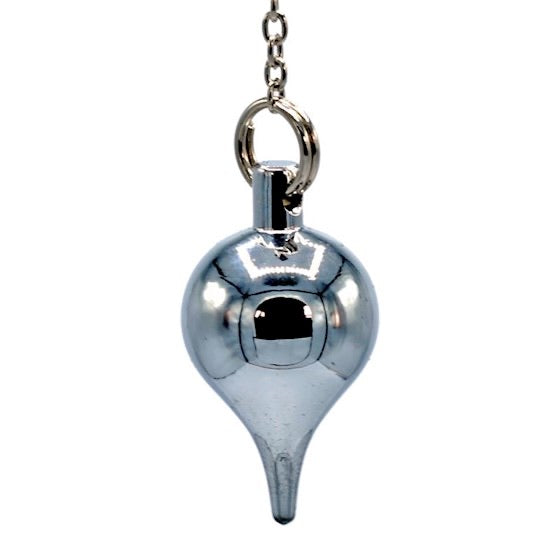 Εκκρεμές (Pendulum) ορείχαλκου επιχρωμιωμένος - 20 g  3 cm - mykarma.gr