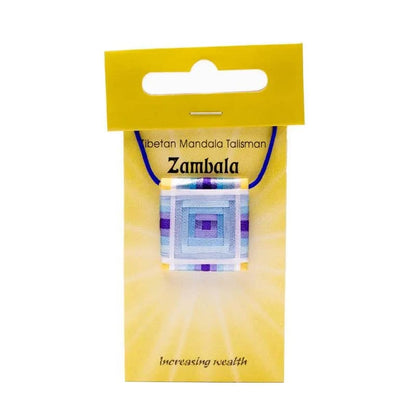 Mandala Talisman Φυλαχτό μενταγιόν Zambala - "Αύξηση του πλούτου"(Increasing Wealth).Διαστάσεις: 2,5 × 2,5 εκ (Ενδέχεται το χρώμα να διαφέρει από τη φωτογραφία) - mykarma.gr