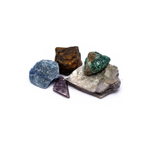 Φυσικό ορυκτό πέτρωμα-Συνδυασμός Ημιπολύτιμων λίθων με ενεργειακή δύναμη που συμβάλλει στην «Εσωτερική Δύναμη και Σοφία»-ακατέργαστες πέτρες.Βάρος: 550 g - mykarma.gr