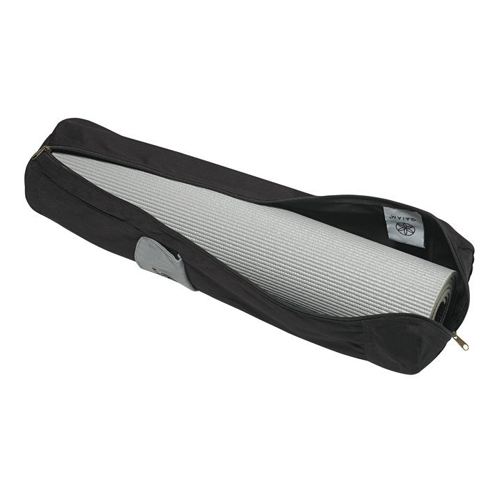 Gaiam Yoga Mat Bag Granite Storm- Υφασμάτινη τσάντα γιόγκα - μαύρο/γκρι  74 x 15 cm - mykarma.gr