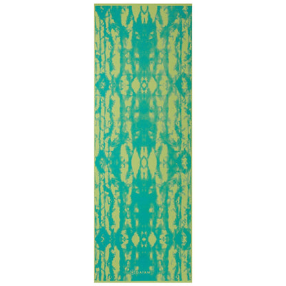 Gaiam  Reversible Στρωμα Yoga Turquoise Lotus - 2 Διαφορέτικα σχέδια στο ίδιο στρώμα(2 όψεις) Διαστάσεις: Μήκος: 173 εκ Πλάτος: 61 εκ Πάχος: 6 mm - mykarma.gr