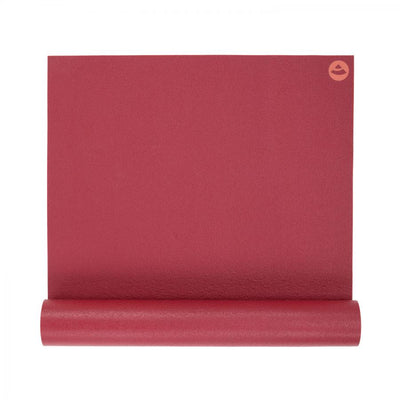 Bodhi στρώμα γιόγκα Premium Rishikesh PVC με δύο ελαστικούς ιμάντες- burgundy  183 x 60 cm, 4.5 mm - mykarma.gr