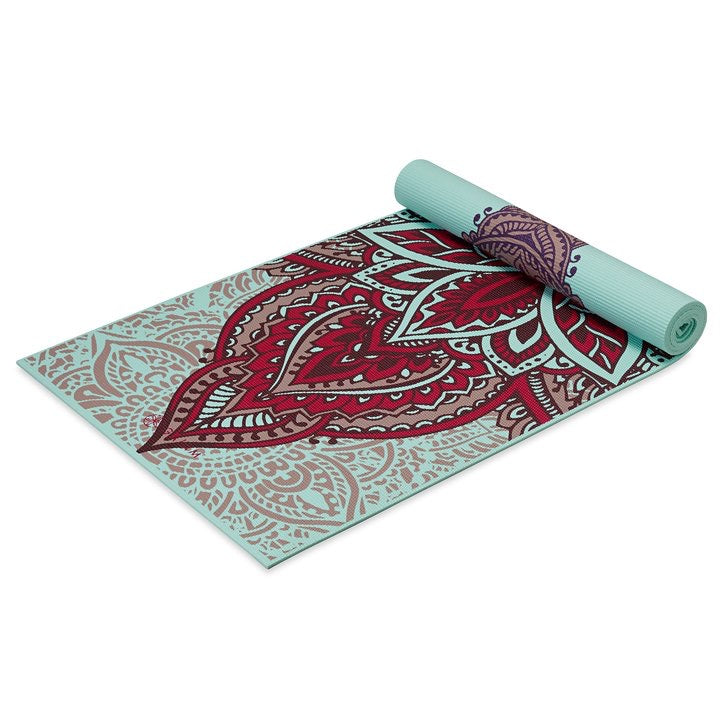 Gaiam  Reversible Στρωμα Zara Rogue - 2 Διαφορέτικα σχέδια στο ίδιο στρώμα(2 όψεις) Διαστάσεις: Μήκος: 173 εκ Πλάτος: 61 εκ Πάχος: 6 mm - mykarma.gr