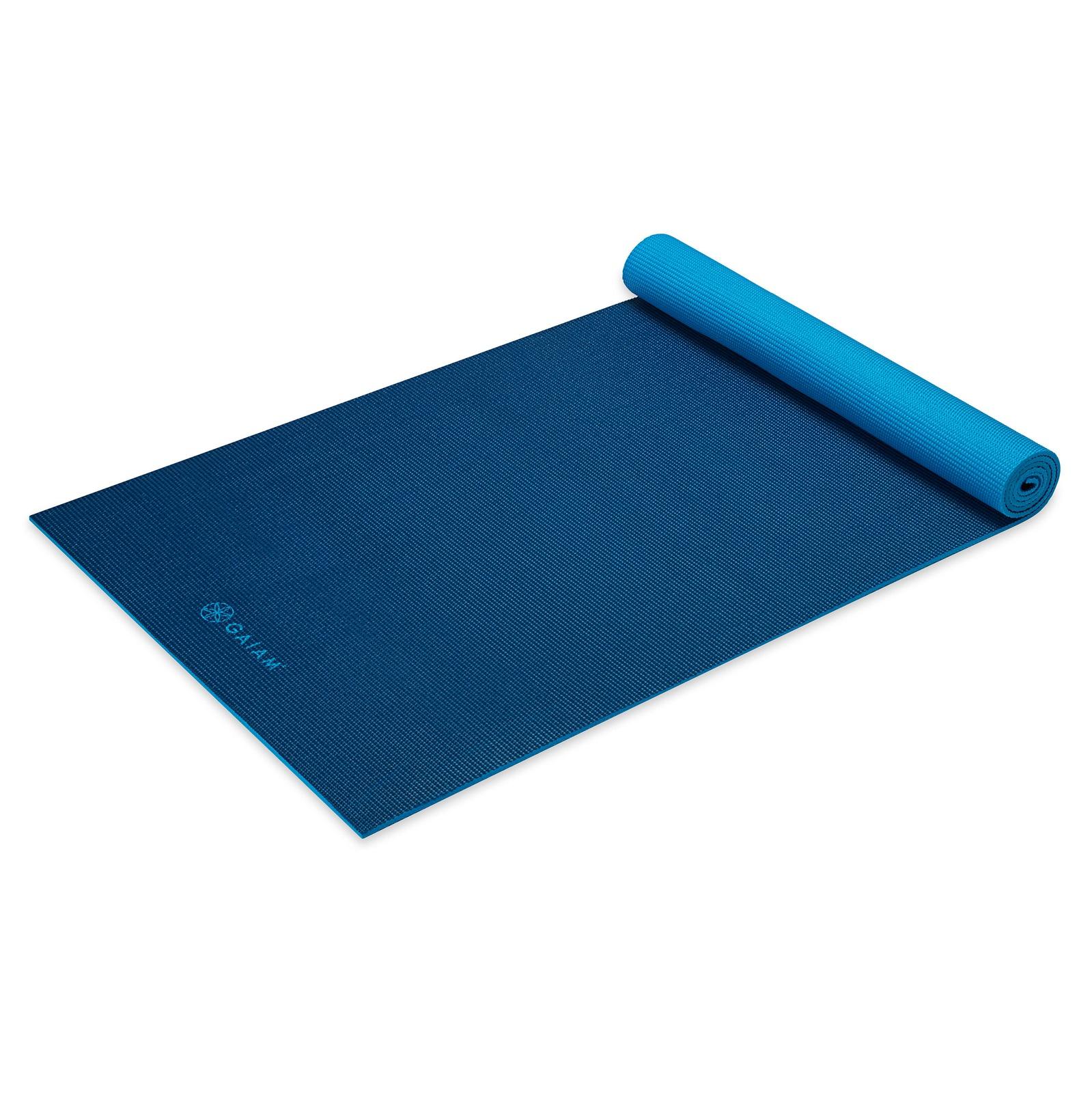 Gaiam Premium Στρωμα Yoga Navy/Blue - 2 χρώματα στο ίδιο στρώμα(2 όψεις) Διαστάσεις: Μήκος: 173 εκ Πλάτος: 61 εκ Πάχος: 6 mm - mykarma.gr