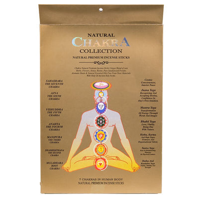 Σετ απο 7 Chakra Αρωματικά Στικ- 7 Πακέτα. - mykarma.gr