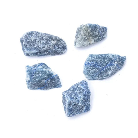 Φυσικό ορυκτό πέτρωμα-Μπλε Χαλαζίας (Blue quartz) με ενεργειακή δύναμη που συμβάλλει στην «Ηρεμία & Χαλάρωση»-ακατέργαστες πέτρες.Βάρος: 800 g - mykarma.gr