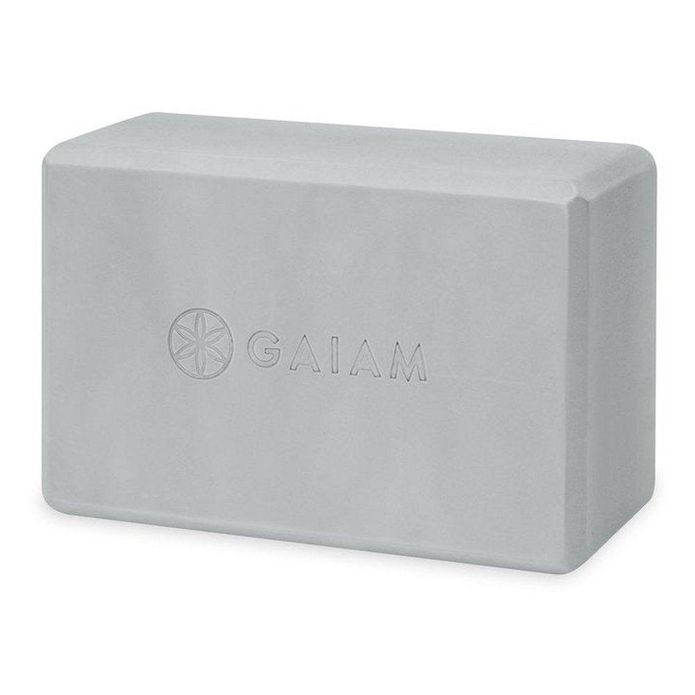 Gaiam -Yoga & Pilates block - Battleship Point. Διαστάσεις:22,6 cm x 15 cm x 10 cm.Βάρος:180 g - mykarma.gr
