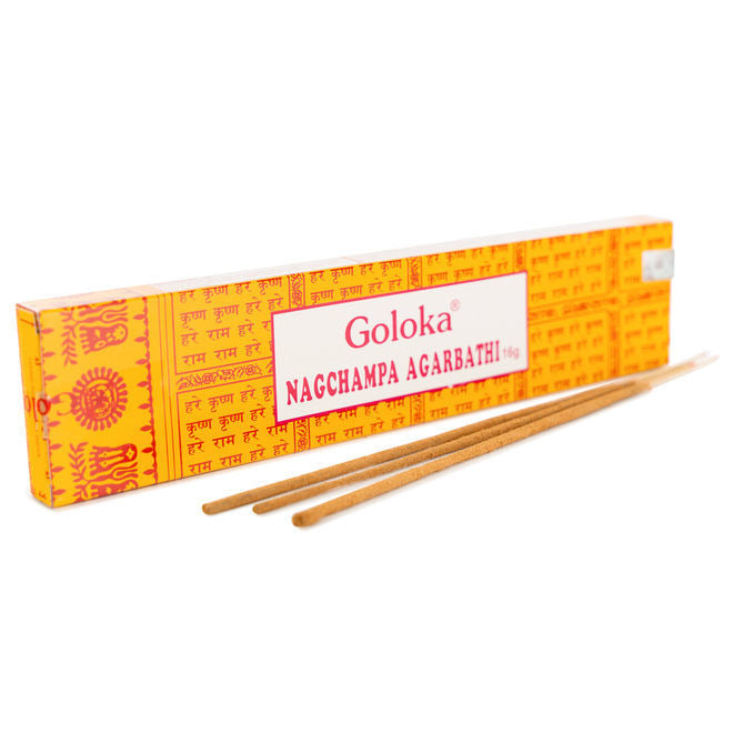 Αρωματικά Στικ Nag Champa Goloka. Βάρος: 15 g. - mykarma.gr