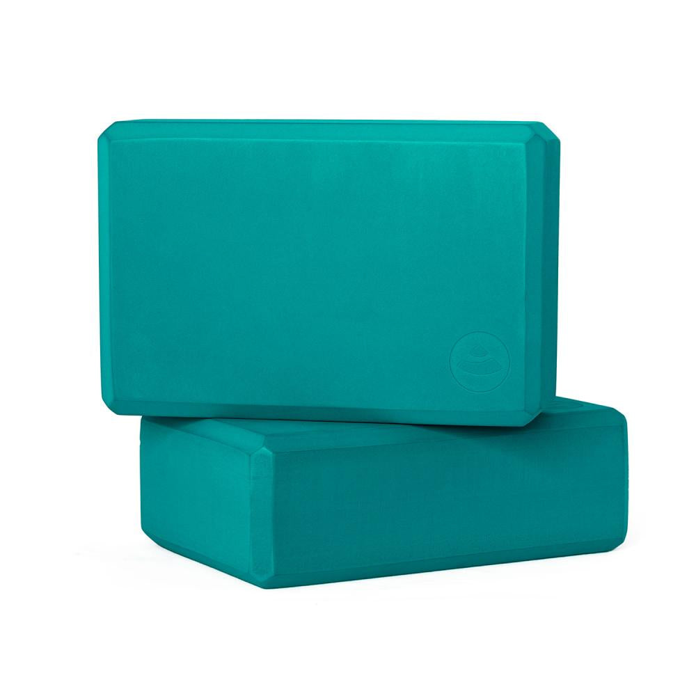 Bodhi Yoga Sets - Yoga Set Flow Petrol - Στρώμα 183 x 60 cm 5 mm & 2 Block 22,8 x 15  x 7,6 cm & Ιμάντας 2,5 m x 3,8 cm - mykarma.gr
