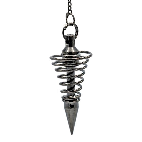 Εκκρεμές (Pendulum) τιτάνιο (titanium)- μαύρο -11 g  4,5 cm - mykarma.gr