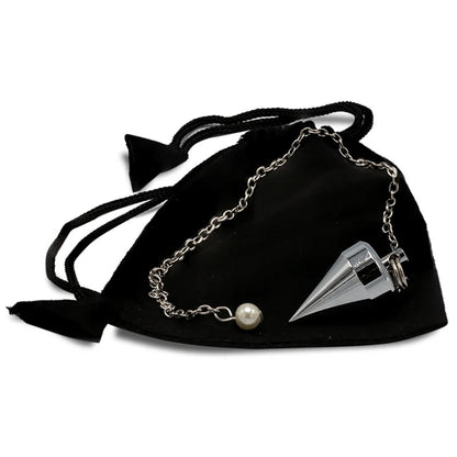 Εκκρεμές (Pendulum) ορείχαλκου επιχρωμιωμένο 18 g  3 cm - mykarma.gr