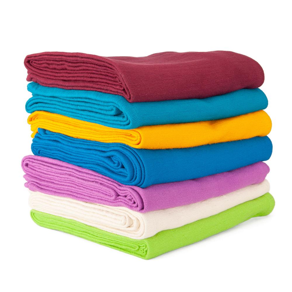 SHAVASANA, cotton yoga blanket -Κουβέρτα Γιόγκα με Ohm - ποικιλία χρωμάτων - βαμβάκι. Μέγεθος: 200 x 150 cm βάρος: 1,5 kg - mykarma.gr