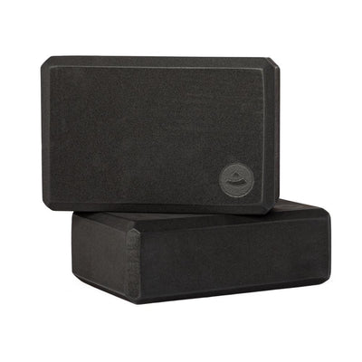 Bodhi Yoga Sets - Yoga Set Flow Black - Στρώμα 183 x 60 cm 5 mm & 2 Block 22,8 x 15  x 7,6 cm & Ιμάντας 2,5 m x 3,8 cm - mykarma.gr