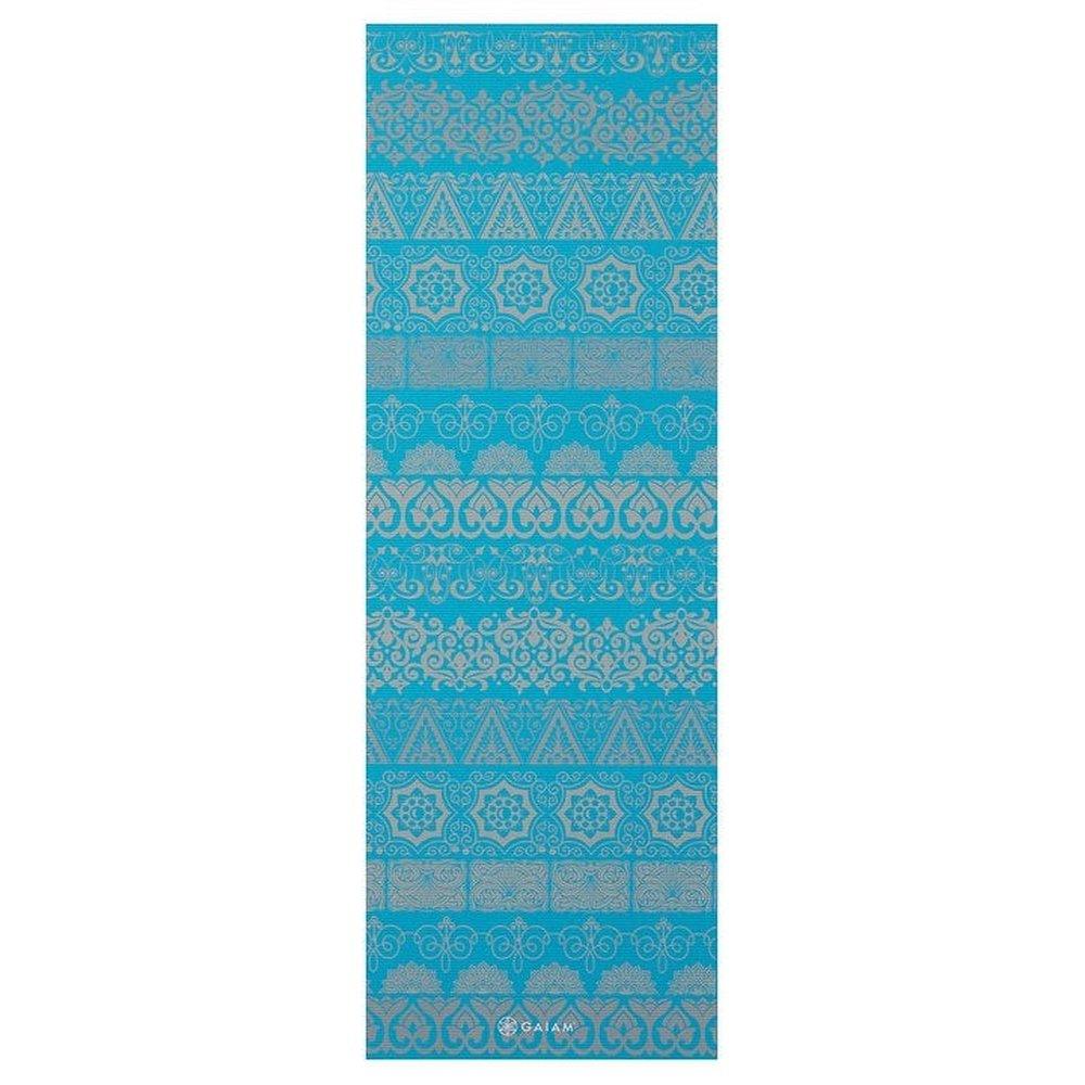 Gaiam Premium Reversible Στρωμα Yoga Kiku- 2 Διαφορέτικα σχέδια στο ίδιο στρώμα(2 όψεις) Διαστάσεις: Μήκος: 173 εκ Πλάτος: 61 εκ Πάχος: 6 mm - mykarma.gr