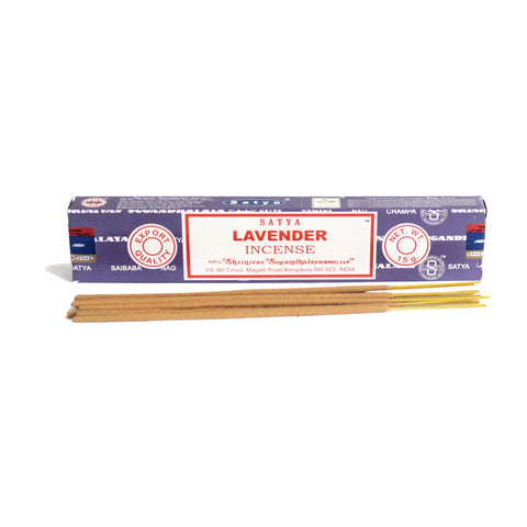 Αρωματικά Στικ Satya Lavender - Λεβάντα . Βάρος: 15 g - mykarma.gr