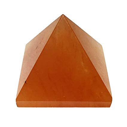 Πυραμίδα Ροδακινή Αβεντουρινη (Peach Aventurine).Διαστάσεις 2,5x2,5 cm - mykarma.gr