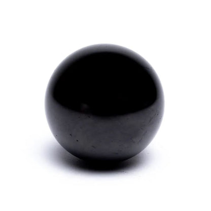 Σφαίρα Σουγκίτης (Shungite) +Σταντ ΔΩΡΟ.Διαστάσεις 4 εκ. - mykarma.gr