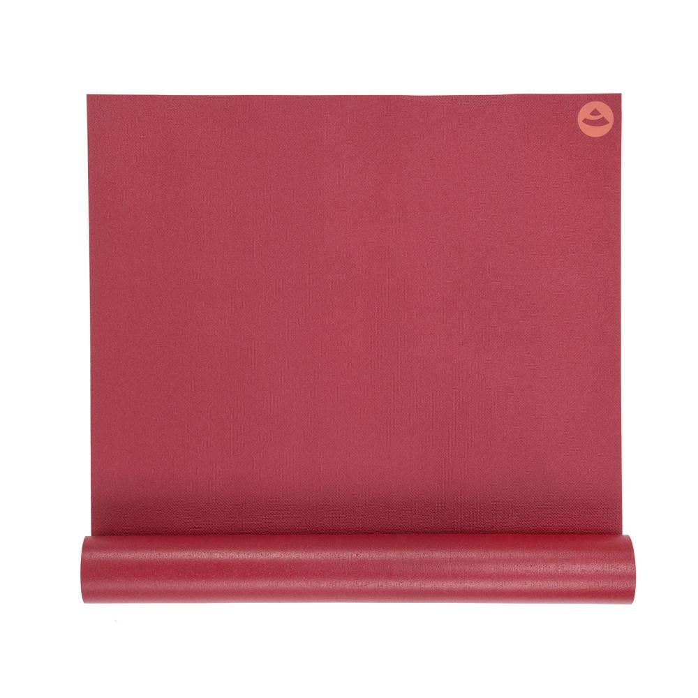 Bodhi στρώμα γιόγκα Rishikesh PVC Travel - burgundy  183 x 60 cm, 2 mm - mykarma.gr
