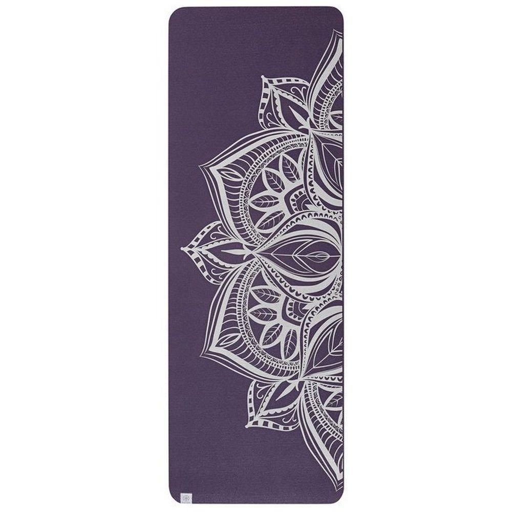 Gaiam  Στρώμα Yoga Aubergine Medallion.Διαστάσεις: Μήκος: 173 εκ Πλάτος: 61 εκ Πάχος: 6 mm - mykarma.gr