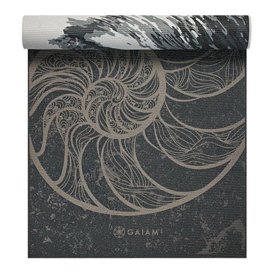 Gaiam Premium Reversible Στρωμα Yoga Spiral Motion- 2 Διαφορέτικα σχέδια στο ίδιο στρώμα(2 όψεις) Διαστάσεις: Μήκος: 173 εκ Πλάτος: 61 εκ Πάχος: 6 mm - mykarma.gr