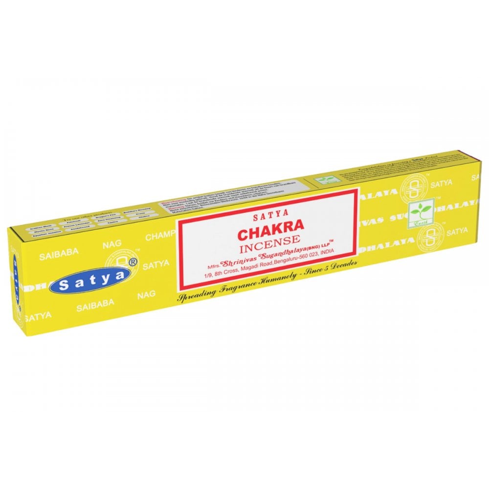 Αρωματικά Στικ Satya Nag Champa Chakra. Βάρος: 15g - mykarma.gr