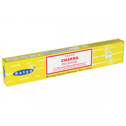 Αρωματικά Στικ Satya Nag Champa Chakra. Βάρος: 15g - mykarma.gr