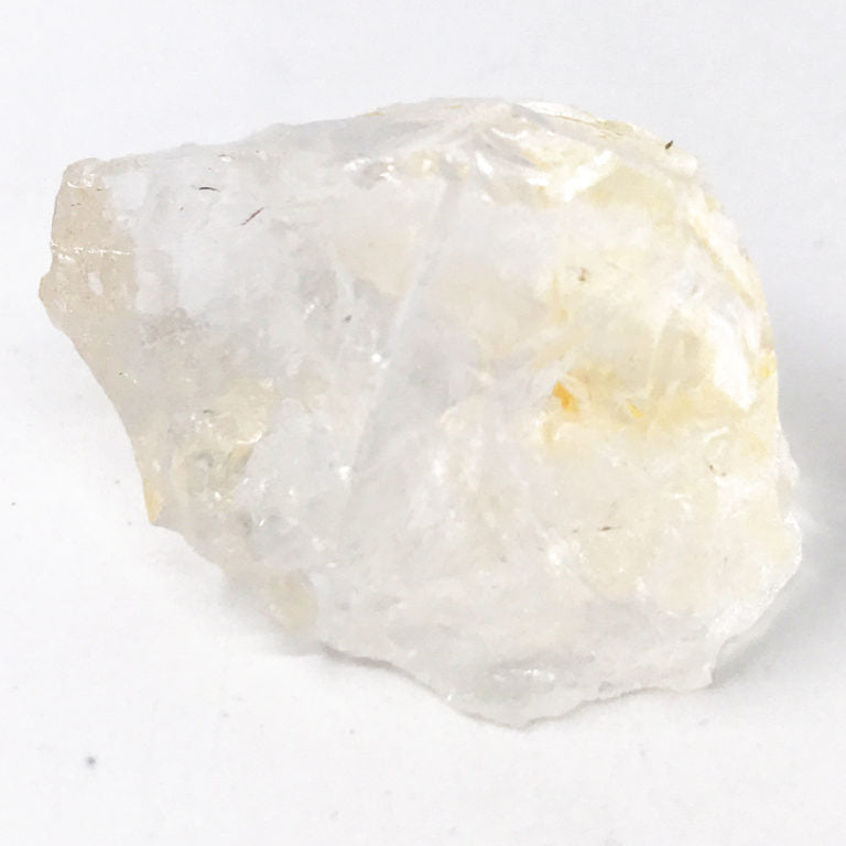 Φυσικό Ορυκτό Πέτρωμα Λευκός Χαλαζίας (White Quartz) - ακατέργαστη πέτρα Βάρος: 240 g - mykarma.gr