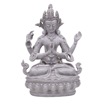 Βούδας της Συμπόνοιας- Chenrezig Buddha. Βάρος: 540 g. Διαστάσεις: 14 × 11 × 24 cm - mykarma.gr