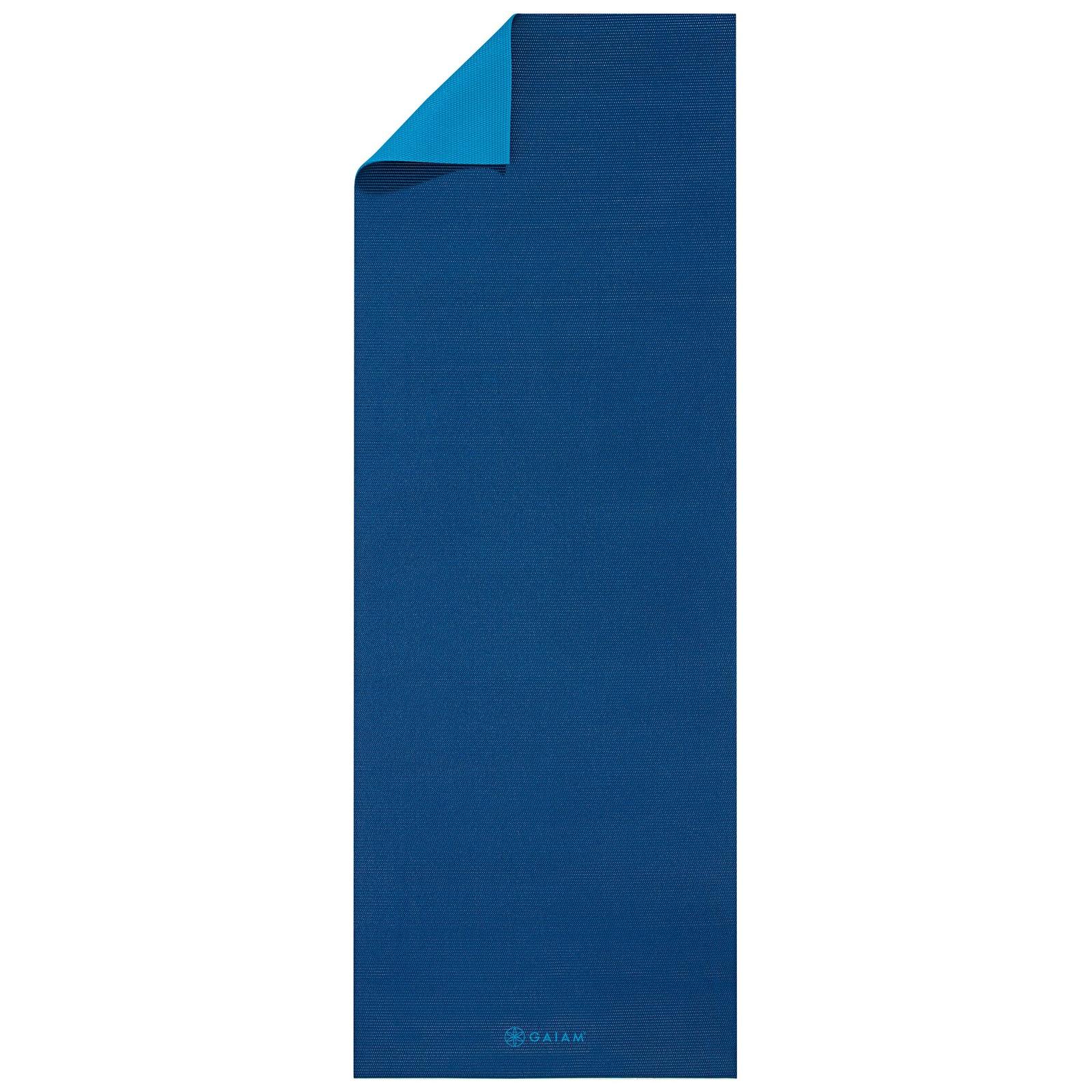 Gaiam Premium Στρωμα Yoga Navy/Blue - 2 χρώματα στο ίδιο στρώμα(2 όψεις) Διαστάσεις: Μήκος: 173 εκ Πλάτος: 61 εκ Πάχος: 6 mm - mykarma.gr