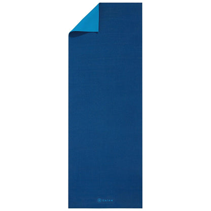 Gaiam Premium Στρωμα Yoga Navy/Blue - 2 χρώματα στο ίδιο στρώμα(2 όψεις) Διαστάσεις: Μήκος: 173 εκ Πλάτος: 61 εκ Πάχος: 6 mm - mykarma.gr